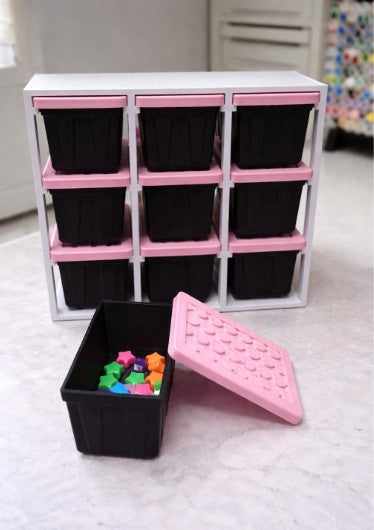 Heart Mini Totes with Rack