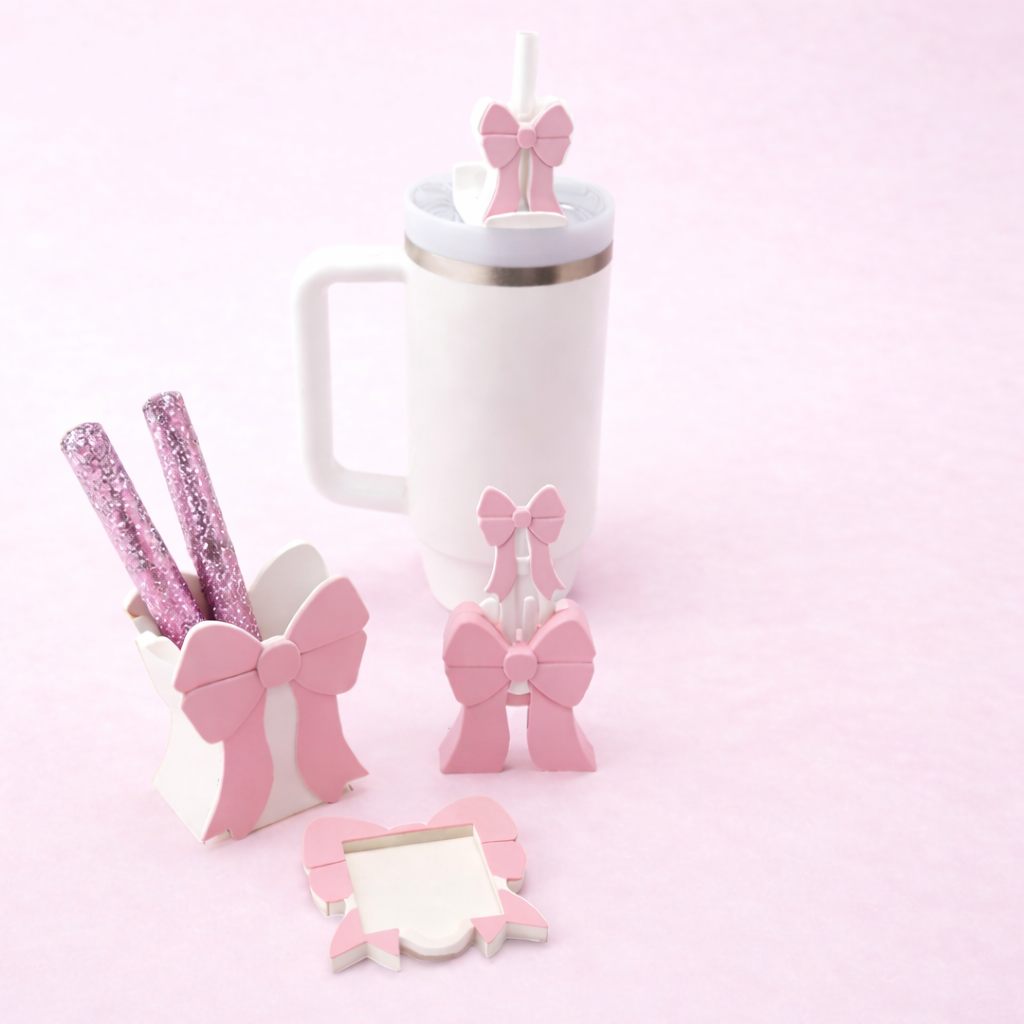 Coquette Bow - Full Desk Set