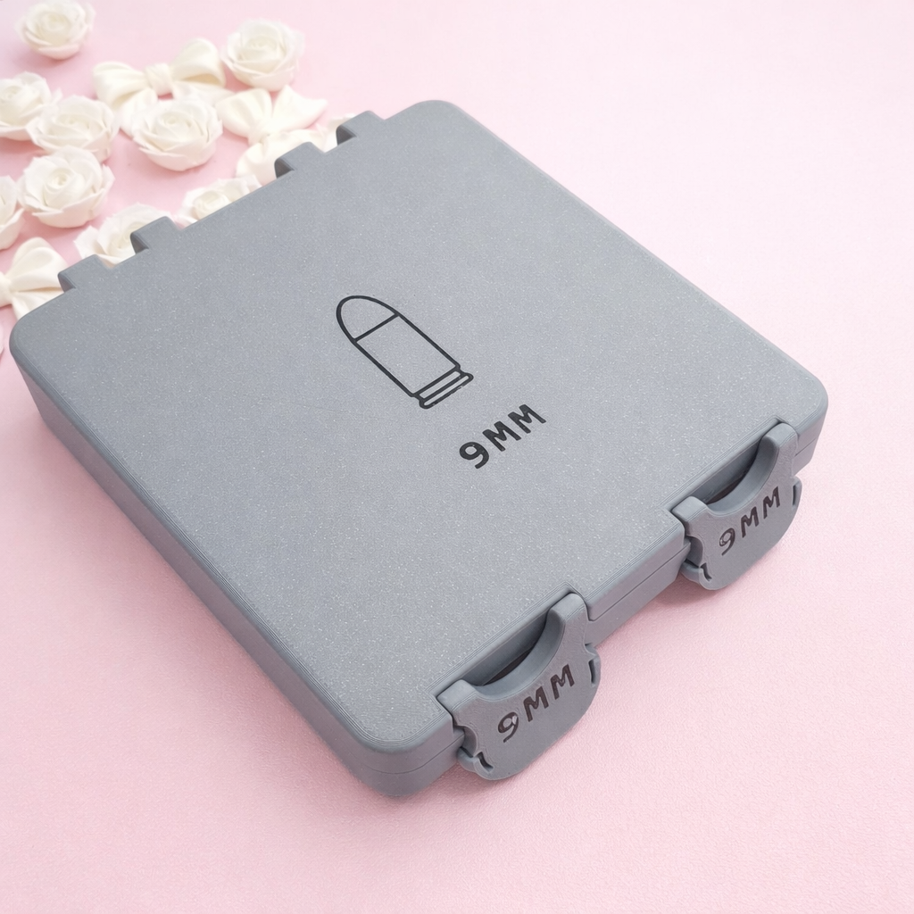 9mm ammo case - 100 count