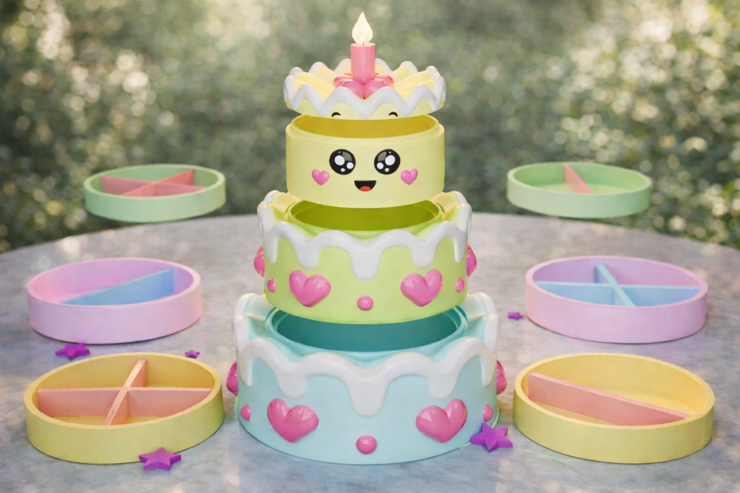 Birthday Cake Gift or Jewelry Box