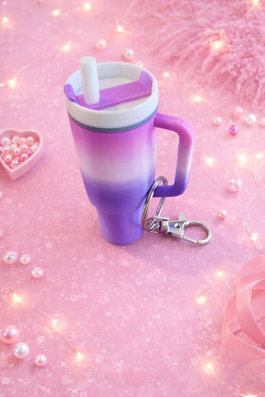 Stanley Inspired Keychain