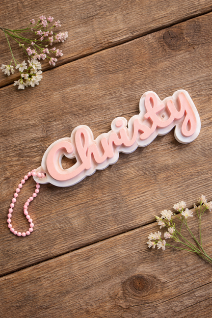 Custom Name Key Chain