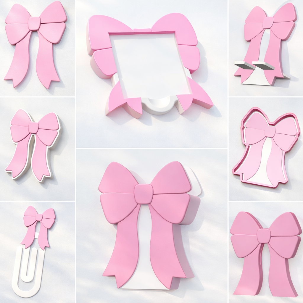 Coquette Bow Phone Stand