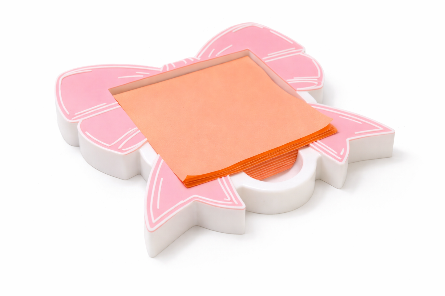 Coquette Bow Sticky Note Holder