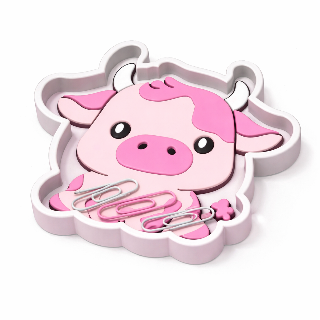 Highland Cow Trinket Tray