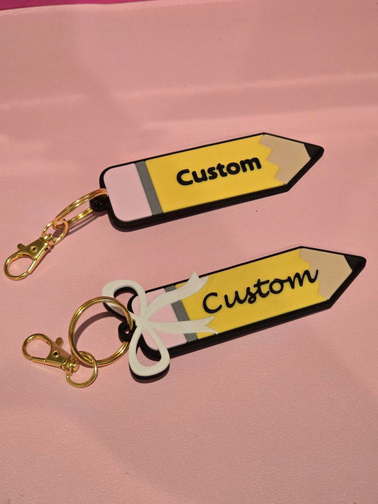 Custom Pencil Keychains