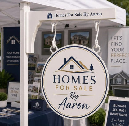 Custom Vendor Sign | Personalized Booth Sign | Market Tent Sign