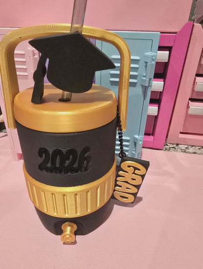 Custom Graduation Can Cooler